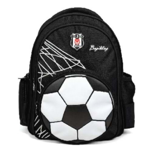 Me Okul Çantası Beşiktaş 3D Suni Deri 26383