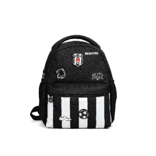 Beşiktaş Anaokulu Çantası Dokuma Etiket Ve Baskı Detaylı 26376