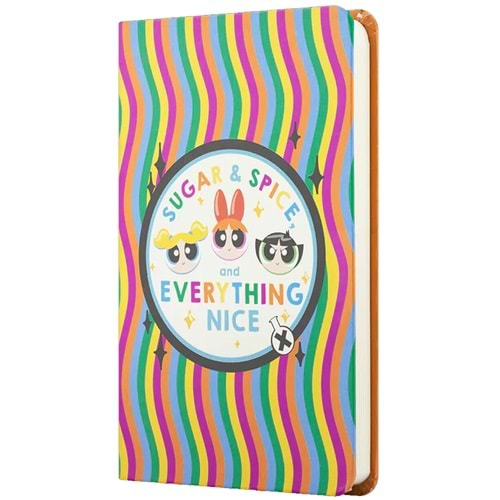 Mabbels Sert Kapak Mini Defter The Powerpuff Girls Everything Nice Turuncu 80 YP 9x14 DFT-388319