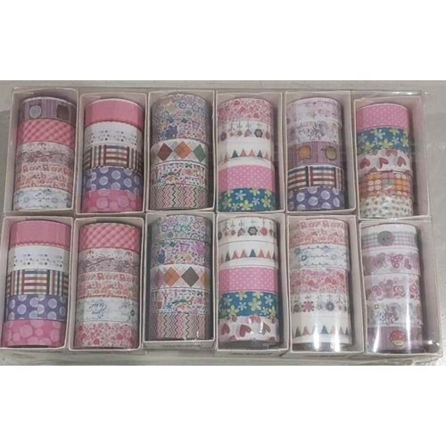 Maxx Desenli Bant 12 Li TP-4