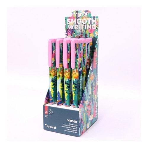 Vinson Jel Kalem Tropical Desenli 20 Li A25