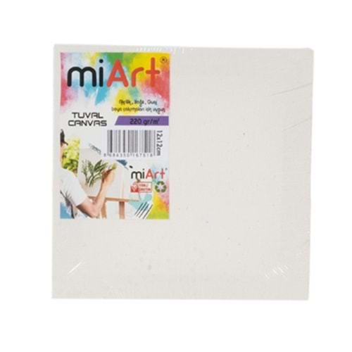 Miart Tuval Akademik 12X12 Cm