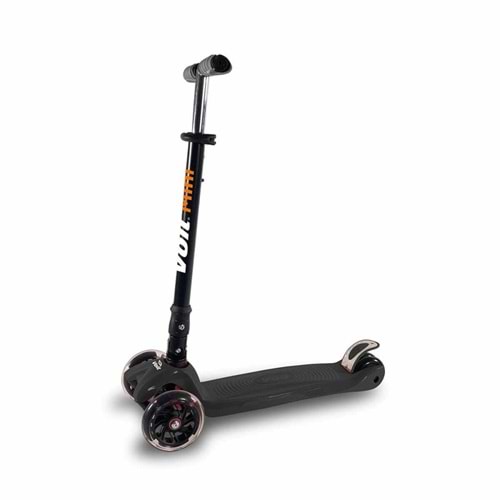 Voit Scooter 218 Siyah 3 Tekerlekli Işıklı Çocuk 8VOY218/052