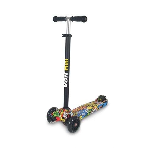 Voit Scooter 218 Işıklı 3 Teker Graffiti 55