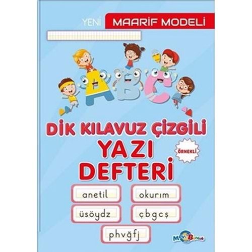Güzel Yazı Defteri Örnekli Maarif Dik Kılavuz Büyük