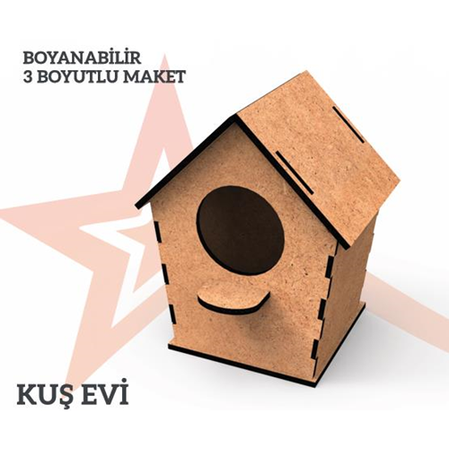 Beşyıldız Maket Kuş Evi Model Bym-010