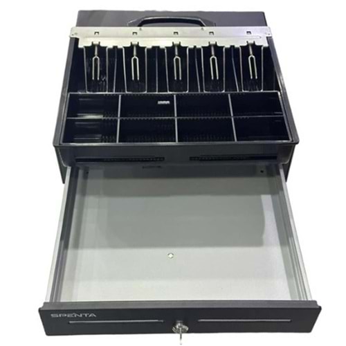 Spenta SP-PCD 405B Plastic (RJ11-5B8C) Para Çekmecesi 5 Gözlü