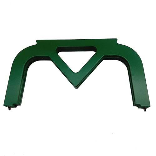 Çanta Aksesuar 26 Cm Yeşil Renk Ahşap Burs, Ahşap Klips