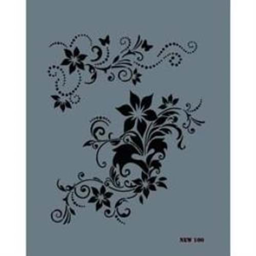 Rich Stencil New Seri X-Large 25X35