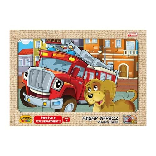 Kumtoys Wooden Puzzle 24X34 Ahşap Yapboz Küçük