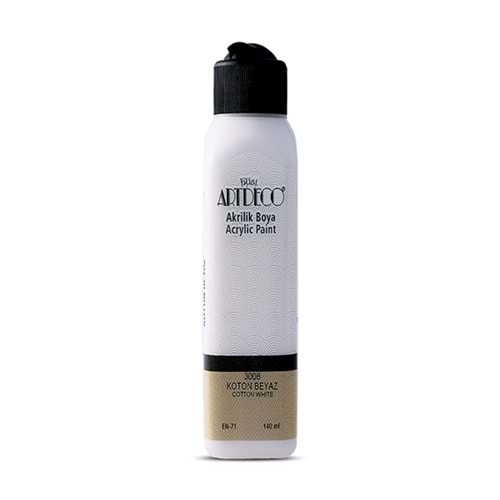 Artdeco Akrilik Boya 140Ml 3008 Koton Beyaz