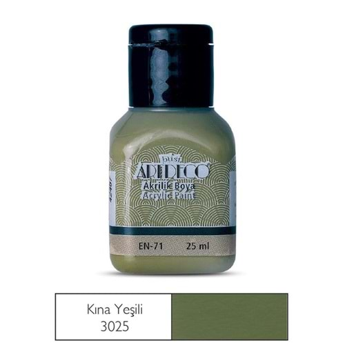 Artdeco Akrilik Boya 25Ml 3025 Kına Yeşili