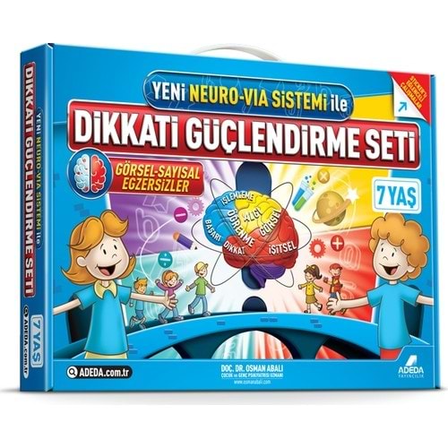 Adeda Dikkati Güçlendirme Seti 7 Yaş