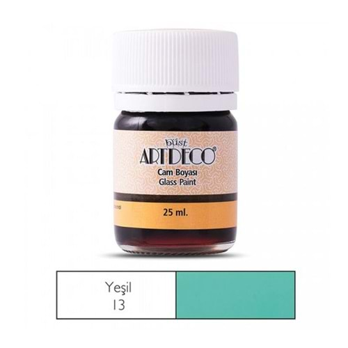 Artdeco Cam Boyası 25Ml Yeşil 13