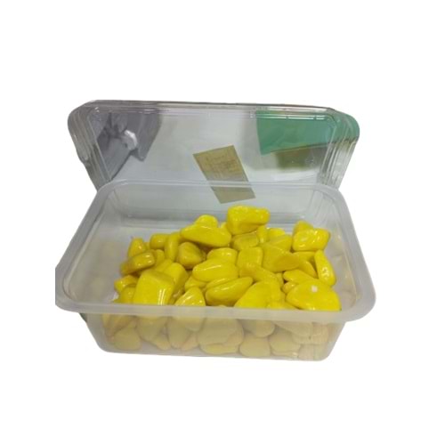 Renkli Taş Kutulu Sarı T3685