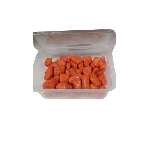 Renkli Taş Kutulu Turuncu T3691