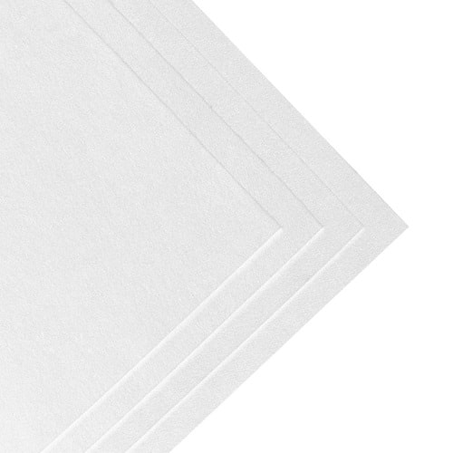 Kalın Keçe 50X70 5 Li Beyaz K3733