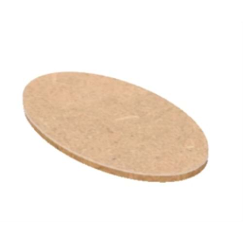 Mdf Oval İsimlik 17Cm (Bay) M3956