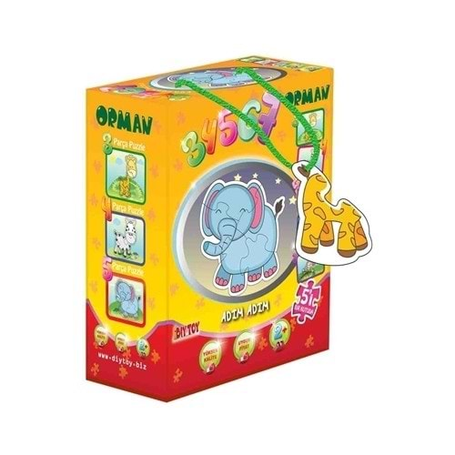 Dıy Toy Orman Hayvanları Orm8766