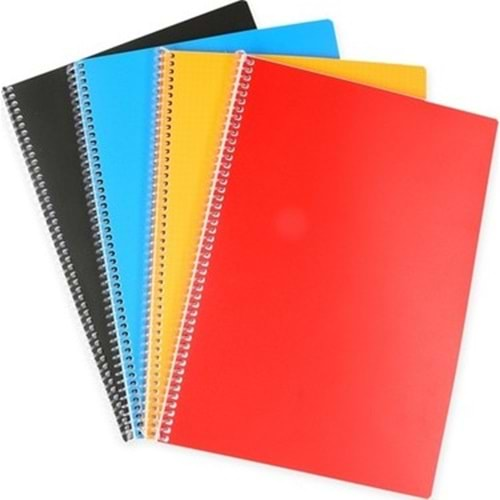 Eren Defter A4 Çizgili Spiralli 72 Yp Pp