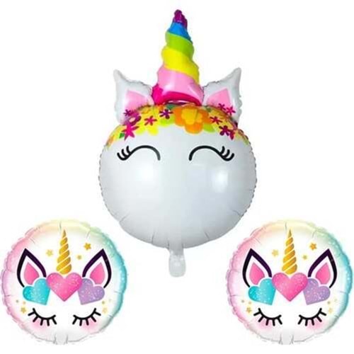 Rps Folyo Balon Set Eyelash Flower 36