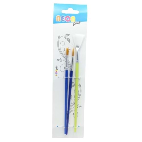 Neon 3 Lü Eco Fırça Seti Hkd-44 F5740