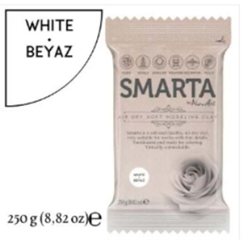 Smarta Akıllı Model Hamuru 250Gr Beyaz