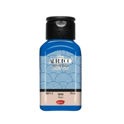 Artdeco Akrilik Boya 75Ml Mavi 3610