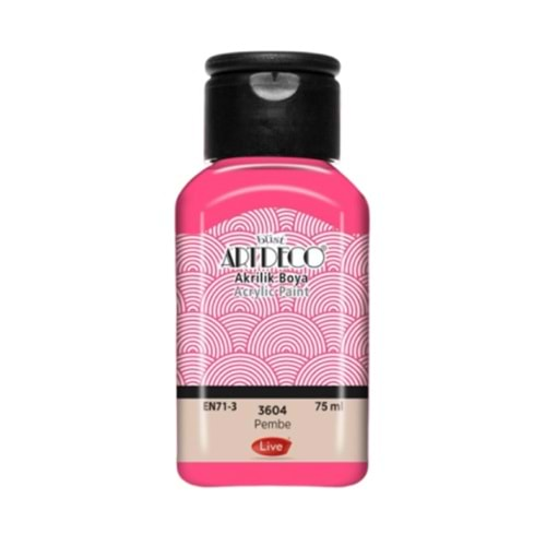 Artdeco Akrilik Boya 75Ml Pembe 3604