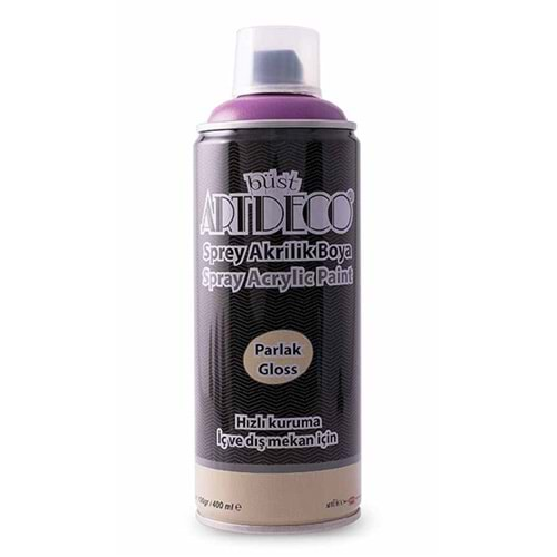 Artdeco Akrilik Sprey Boya 400Ml Kızıl Mor 435