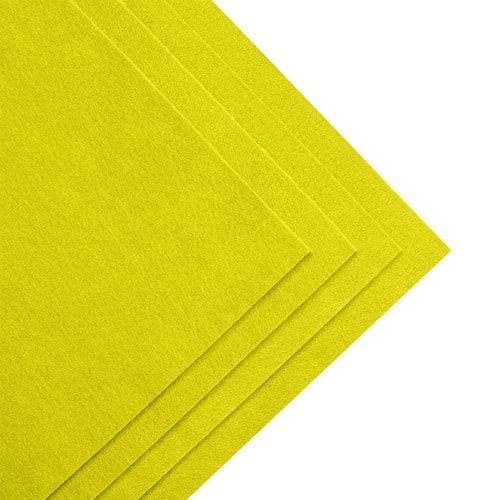 Kalın Keçe 50X70 5 Li Sarı K7133
