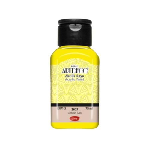 Artdeco Akrilik Boya 75Ml Limon Sarı 3627