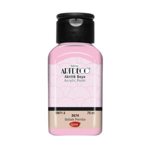 Artdeco Akrilik Boya 75Ml Bebek Pembe 3674