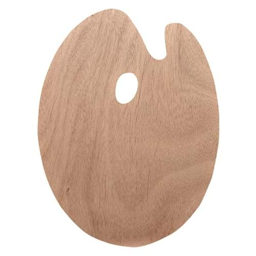 Esmay Mdf Oval Palet 20x29cm