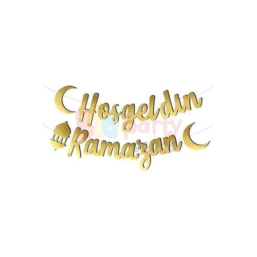 Dekoratif Banner Hoşgeldin Ramazan
