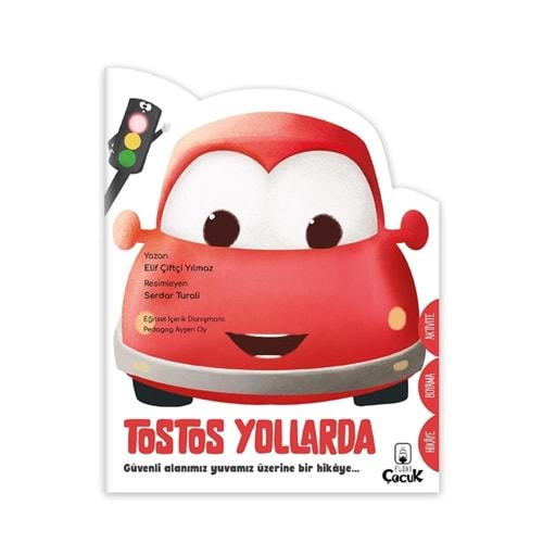 Kivi Çocuk Şekilli Kitaplar 3Lü Aktivite Tostos Yollarda
