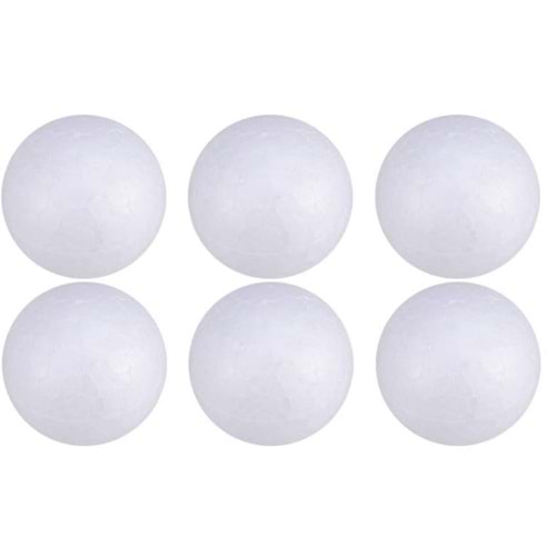 Strafor Köpük Top 10Cm -6 Lı S4368
