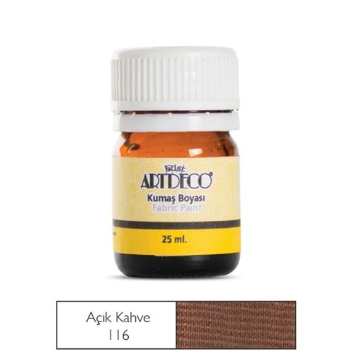 Artdeco Kumaş Boyası 25Ml Kahve 116