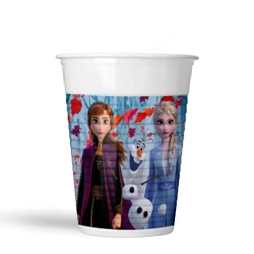 Kika Frozen 2 Plastik Bardak 200ml 8li