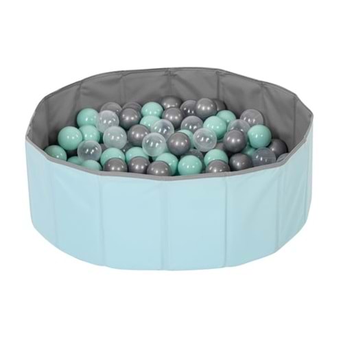 Katlanır Oyun Alanı 7cm Toplu 100 Lü Mint