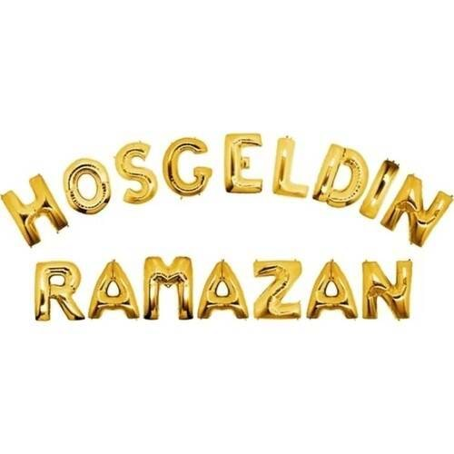 Brş Folyo Balon Hoşgeldin Ramazan 40cm Set