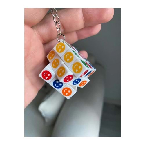 Olgun Toys Anahtarlık Emoji Zeka Küpü (1 Adet)
