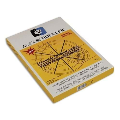 Alex Suluboya Kağıdı ALX-0252 160gr 35x50 -100-