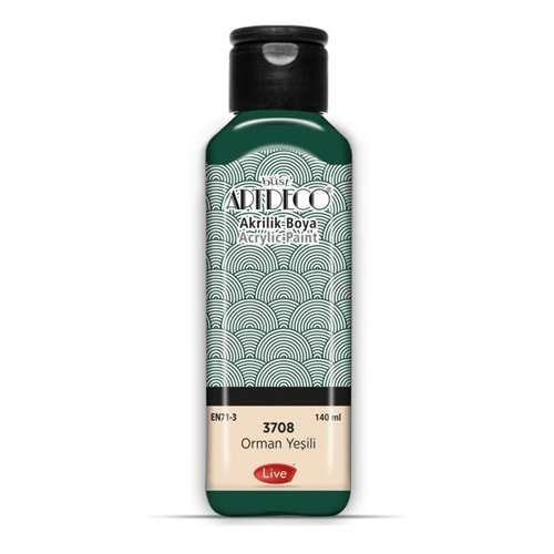 Artdeco Akrilik Boya 140Ml 3708 Orman Yeşili