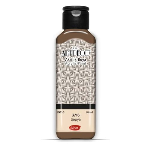 Artdeco Akrilik Boya 140Ml 3716 Sepya