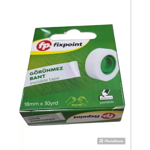 FixPoint Görünmez Bant 18mm*30yrd