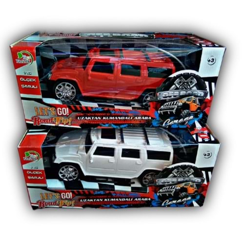 Pratik Uzaktan Kumandalı Şarjlı Ful Fonk. Hummer