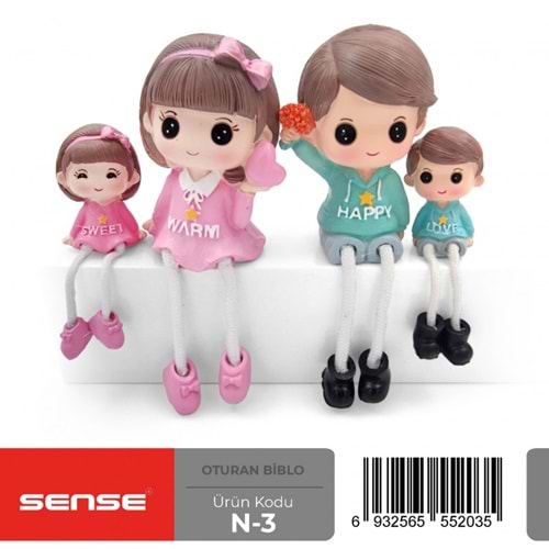 Sense Oturan 4'lü Biblo N-3