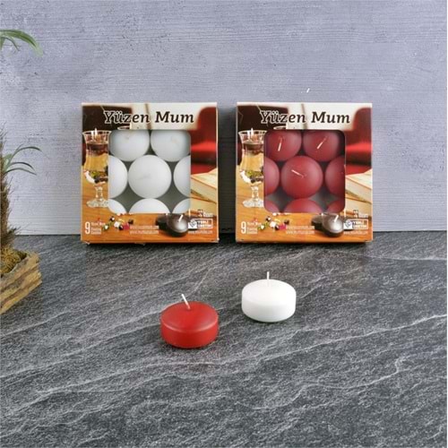 Yüzen Mum (1 Adet)
