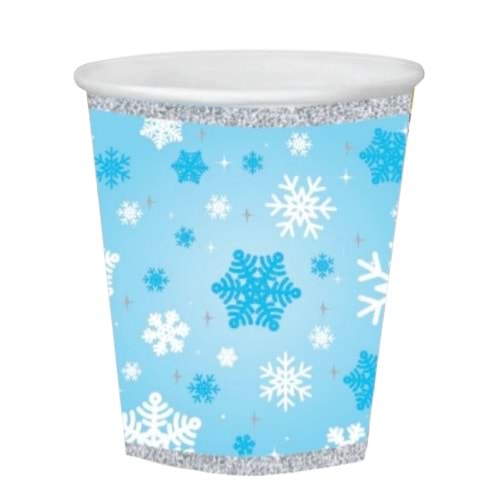 Karton Bardak Temalı 8 oz - 8 li